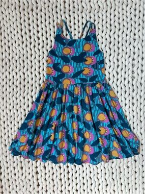 Tea Collection Girls Print Strappy Twirl Dress | Size 10
